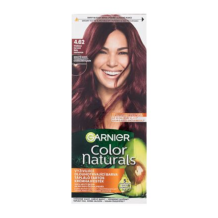 Garnier Color Naturals permanentní barva na vlasy s vyživujícími oleji 40 ml odstín 4.62 Sweet Cherry pro ženy