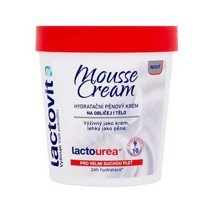 Lactovit LactoUrea Regenerating Mousse Cream regenerační pěnový krém pro velmi suchou pokožku 250 ml 250 ml pre ženy