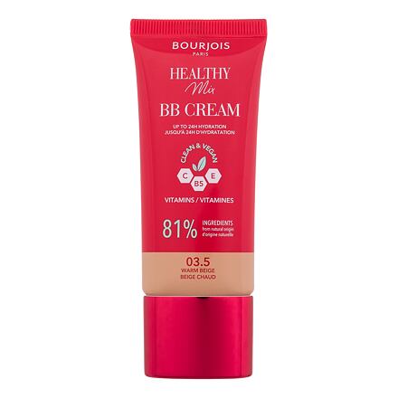 BOURJOIS Paris Healthy Mix Clean & Vegan BB Cream bb krém 30 ml 03.5 Warm Beige
