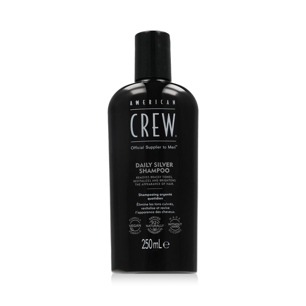 American Crew Daily Silver Shampoo šampon proti nežádoucím teplým odstínům 250 ml 250 ml pre mužov