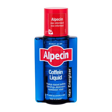 Alpecin Caffeine Liquid Hair Energizer tonikum proti dědičnému vypadávání vlasů 200 ml pro muže