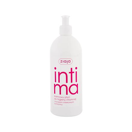 Ziaja Intimate Creamy Wash With Lactic Acid ochranné mýdlo na intimní hygienu 500 ml pro ženy