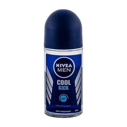 Nivea Men Cool Kick 48h kuličkový antiperspirant s chladivým účinkem 50 ml pro muže