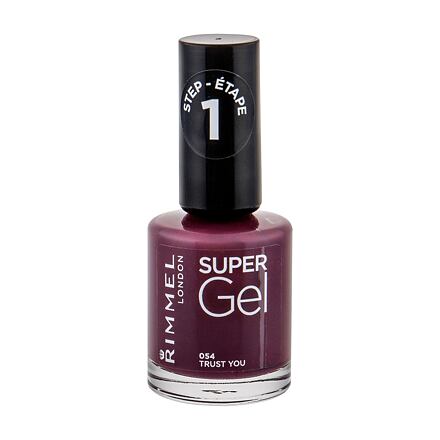 Rimmel London Super Gel STEP1 gelový lak na nehty 12 ml odstín 054 Trust You