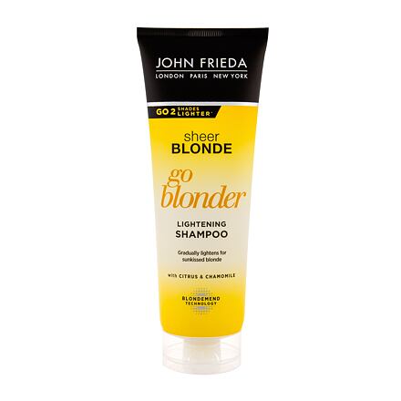John Frieda Sheer Blonde Go Blonder šampon pro zesvětlení blond vlasů 250 ml pro ženy