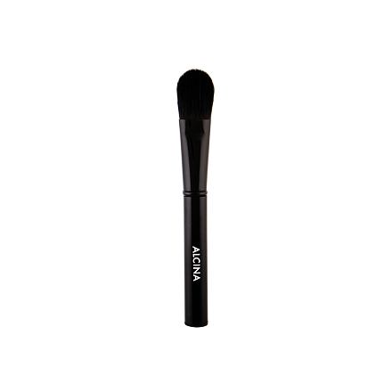 ALCINA Brushes Foundation Brush štětec na make-up odstín černá