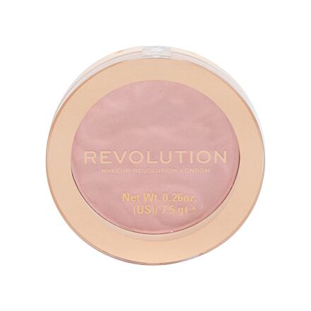 Makeup Revolution London Re-loaded pudrová tvářenka 7.5 g odstín peaches & cream