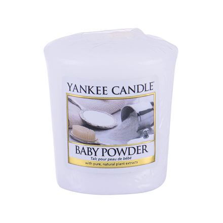 Yankee Candle Baby Powder 49 g vonná svíčka