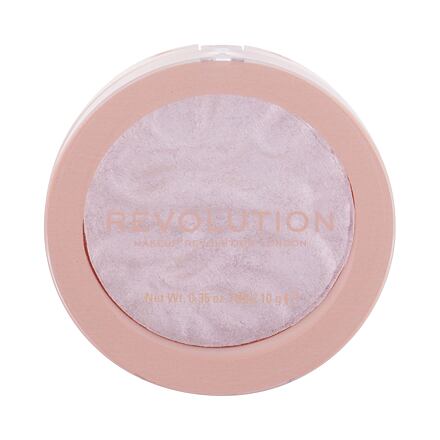 Makeup Revolution London Re-loaded vysoce pigmentovaný pudrový rozjasňovač 6.5 g odstín peach lights