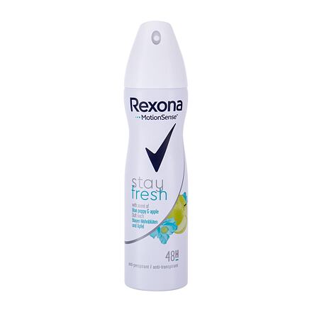 Rexona MotionSense Stay Fresh Blue Poppy & Apple deospray antiperspirant 150 ml pro ženy