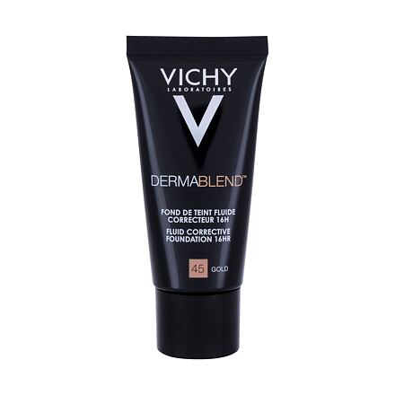 Vichy Dermablend™ Fluid Corrective Foundation SPF35 tekutý korekční make-up 30 ml 30 ml odstín 45 gold