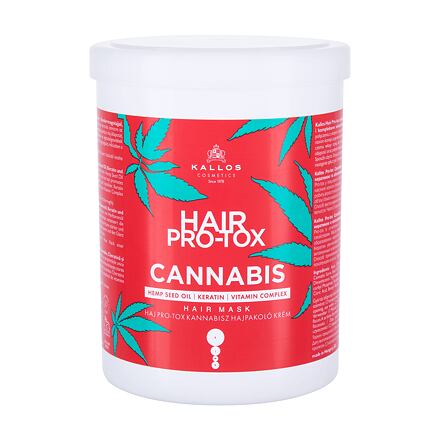 Kallos Cosmetics Hair Pro-Tox Cannabis maska pro poškozené vlasy 1000 ml pro ženy