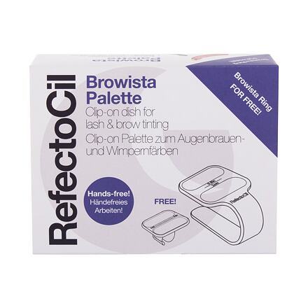 RefectoCil Browista Palette paletky na ruku pro míchání barev na řasy a obočí 2 ks