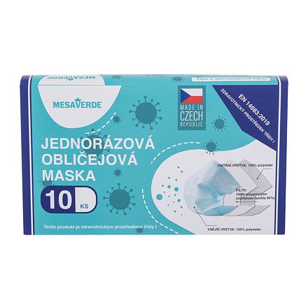 Mesaverde Protective jednorázové ochranné roušky 10 ks