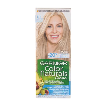 Garnier Color Naturals Créme permanentní zářivá barva na vlasy 40 ml odstín 111 Extra Light Natural Ash Blond pro ženy