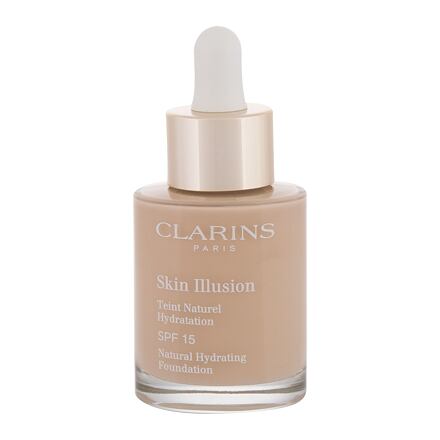 Clarins Skin Illusion Natural Hydrating SPF15 hydratační make-up s uv filtrem 30 ml odstín 105 Nude
