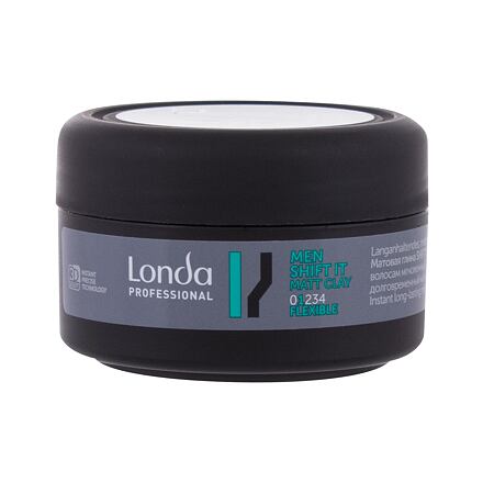 Londa Professional MEN Shift It tvarující jíl na vlasy s pružnou fixací 75 ml pro muže