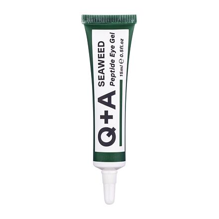 Q+A Seaweed Peptide Eye Gel zpevňující oční gel 15 ml pro ženy