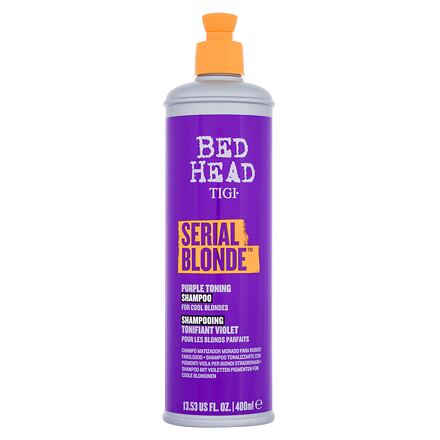 Tigi Bed Head Serial Blonde Purple Toning šampon pro neutralizaci žlutých tónů blond vlasů 400 ml pro ženy