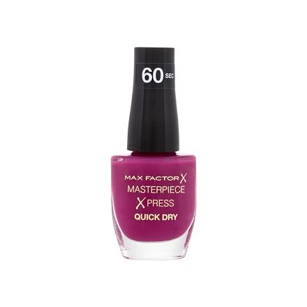 Max Factor Masterpiece Xpress Quick Dry rychleschnoucí lak na nehty 8 ml odstín 360 Pretty As Plum