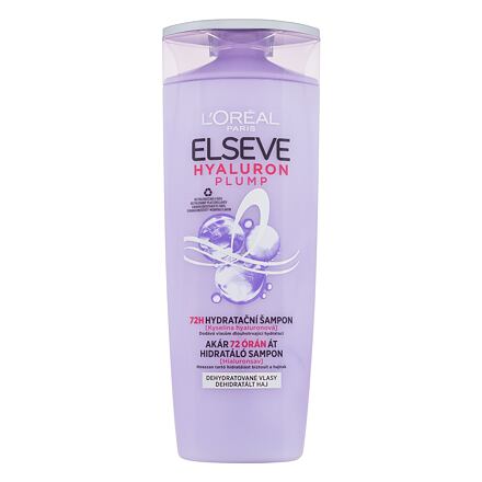 L'Oréal Paris Elseve Hyaluron Plump Moisture Shampoo hydratační šampon s kyselinou hyaluronovou 400 ml pro ženy