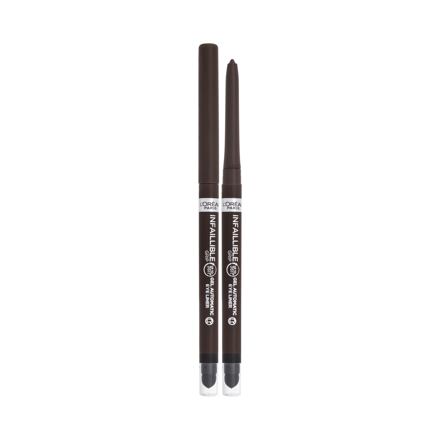 L'Oréal Paris Infaillible Grip 36H Gel Automatic Eye Liner dlouhotrvající gelová tužka na oči 1.2 g odstín 004 brown denim