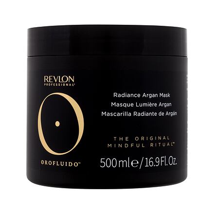 Revlon Professional Orofluido Radiance Argan Mask regenerační maska na vlasy s arganovým olejem 500 ml pro ženy