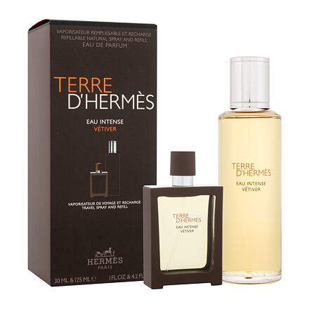 Hermes Terre d´Hermès Eau Intense Vétiver : EDP 30 ml + EDP náplň 125 ml pro muže