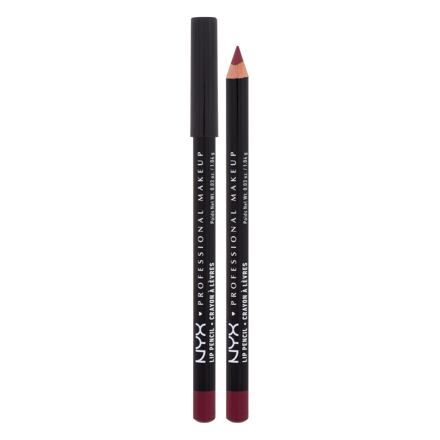 NYX Professional Makeup Slim Lip Pencil krémová a dlouhotrvající tužka na rty 1 g 1 g odstín 812 plum