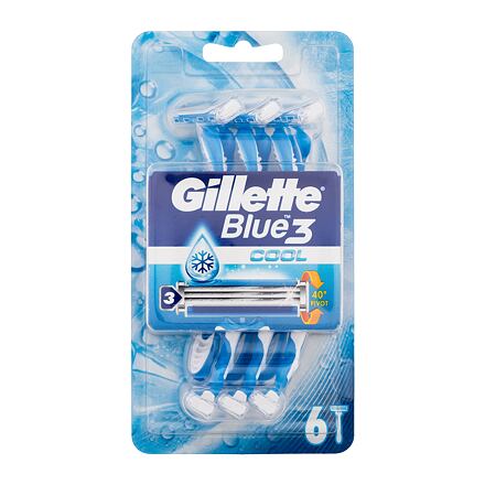 Gillette Blue3 Cool jednorázová holítka 6 ks pro muže