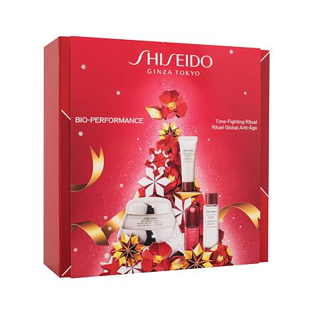 Shiseido Bio-Performance Time-Fighting Ritual : denní pleťový krém Bio-Performance 50 ml + pleťová čisticí pěna Clarifying Cleansing Foam 15 ml + pleťové tonikum Treatment Softener 30 ml + pleťové sérum Ultimune 10 ml pro ženy