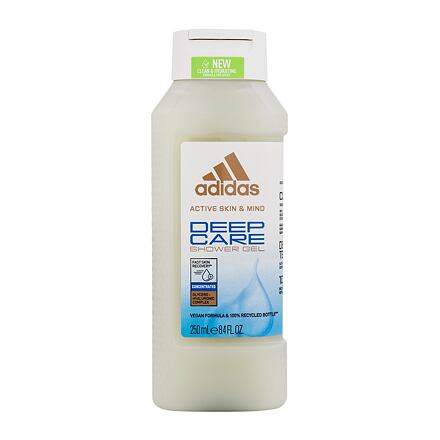 Adidas Deep Care New Clean & Hydrating pečující sprchový gel 250 ml pro ženy
