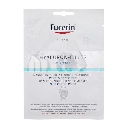Eucerin Hyaluron-Filler + 3x Effect Hyaluron Intensive Mask hydratační pleťová maska proti vráskám pro ženy