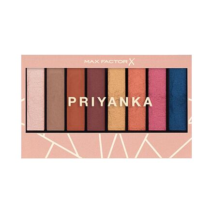 Max Factor Priyanka Masterpiece Nude Palette paletka očních stínů 6.5 g odstín 007 fiery terracotta
