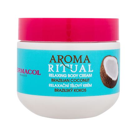 Dermacol Aroma Ritual Brazilian Coconut relaxační tělový krém 300 g pro ženy