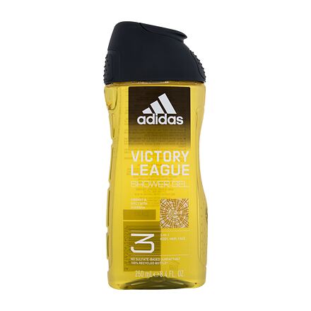 Adidas Victory League Shower Gel 3-In-1 sprchový gel 250 ml pro muže