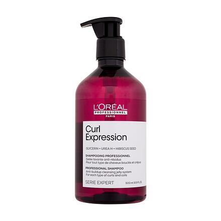 L'Oréal Professionnel Curl Expression Professional Jelly Shampoo hydratační šampon pro vlnité a kudrnaté vlasy 500 ml pro ženy