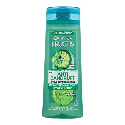 Garnier Fructis Antidandruff Citrus Detox Shampoo šampon pro mastné vlasy s lupy 250 ml unisex
