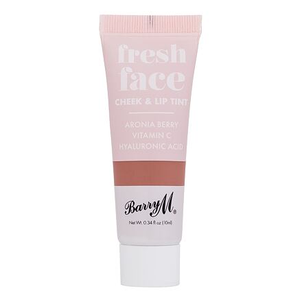 Barry M Fresh Face Cheek & Lip Tint hydratační a rozjasňující tvářenka a rtěnka 2v1 10 ml odstín Caramel Kisses