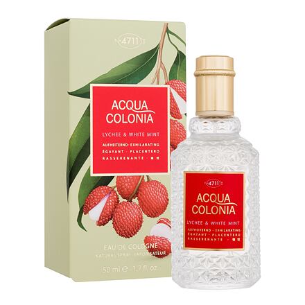 4711 Acqua Colonia Lychee & White Mint 50 ml kolínská voda unisex