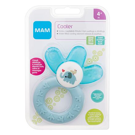 MAM Cooler Teether 4m+ Turquoise chladicí kousátko