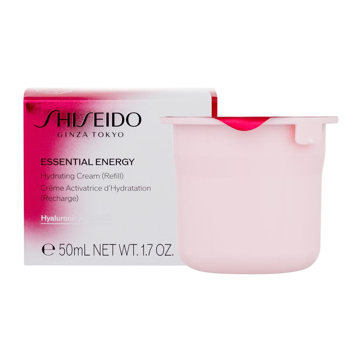 Shiseido Essential Energy Hydrating Cream lehký hydratační krém náplň 50 ml pro ženy