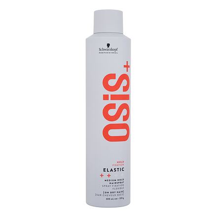 Schwarzkopf Professional Osis+ Elastic Medium Hold Hairspray rychleschnoucí lak na vlasy se středně silnou fixací 300 ml pro ženy