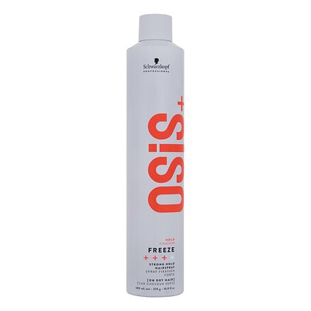 Schwarzkopf Professional Osis+ Freeze Strong Hold Hairspray rychleschnoucí lak na vlasy se silnou fixací 500 ml pro ženy