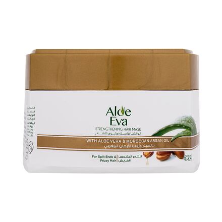 Eva Cosmetics Aloe Eva Strengthening Hair Mask posilující maska s aloe vera a arganovým olejem 185 g pro ženy