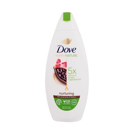 Dove Care By Nature Nurturing Shower Gel hydratační, regenerační a zklidňující sprchový gel 225 ml pro ženy