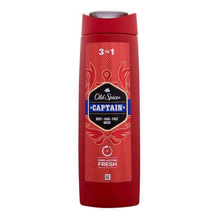 Old Spice Captain sprchový gel na tělo, vlasy a obličej 400 ml pro muže