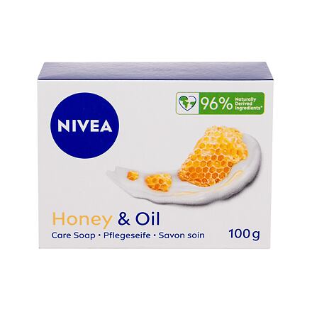 Nivea Honey & Oil krémové tuhé mýdlo s jojobovým olejem a medem 100 g unisex
