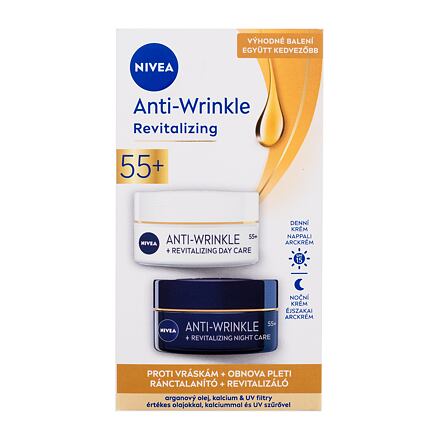 Nivea Anti-Wrinkle Revitalizing : denní pleťová péče Anti-Wrinkle Revitalizing Day Care 50 ml + noční pleťová péče Anti-Wrinkle Revitalizing Night Care 50 ml pro ženy