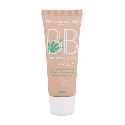 Dermacol BB Cream Cannabis Beauty Cream SPF15 bb krém 30 ml odstín 1 Light